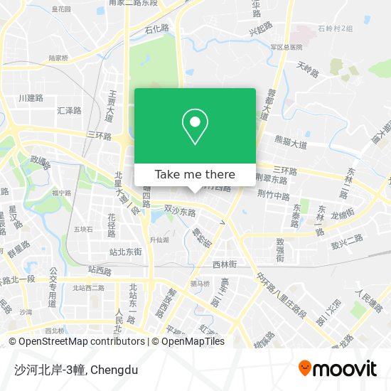 沙河北岸-3幢 map