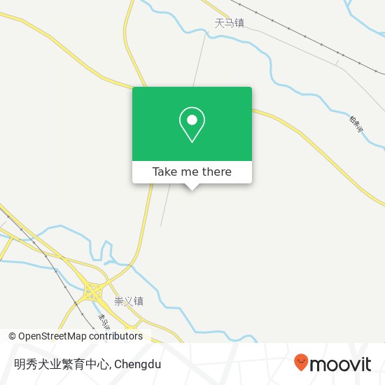 明秀犬业繁育中心 map