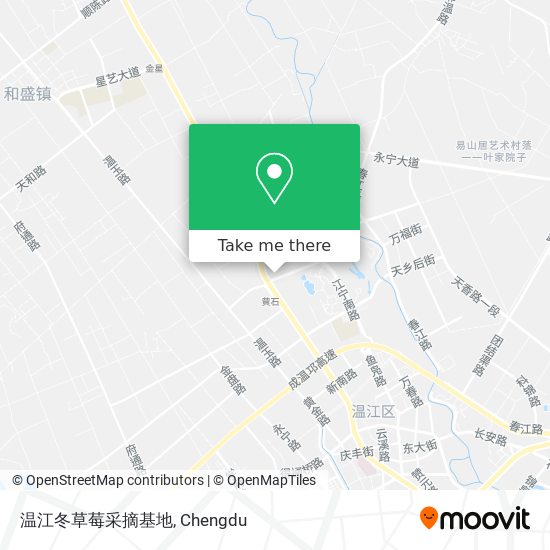 温江冬草莓采摘基地 map