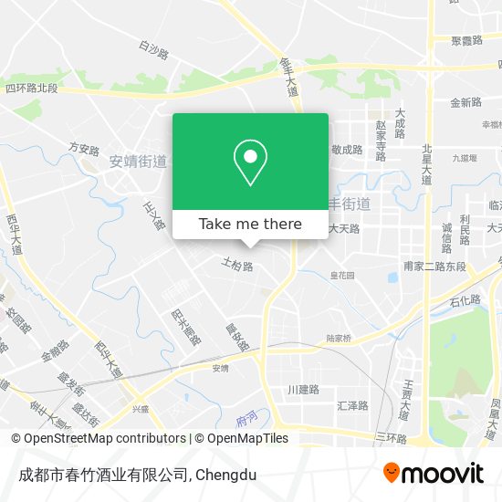 成都市春竹酒业有限公司 map