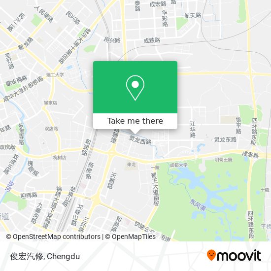 俊宏汽修 map