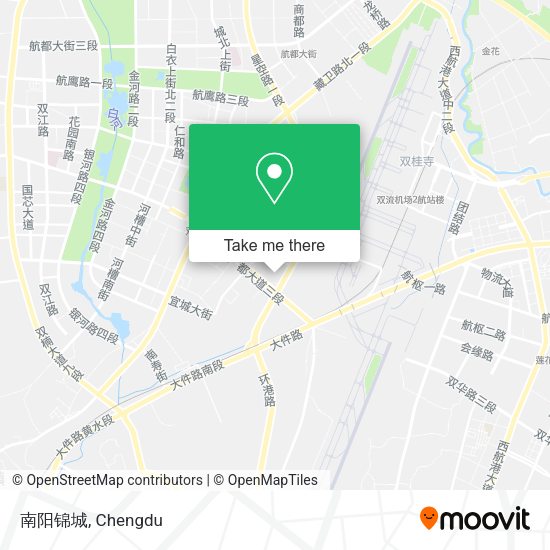 南阳锦城 map