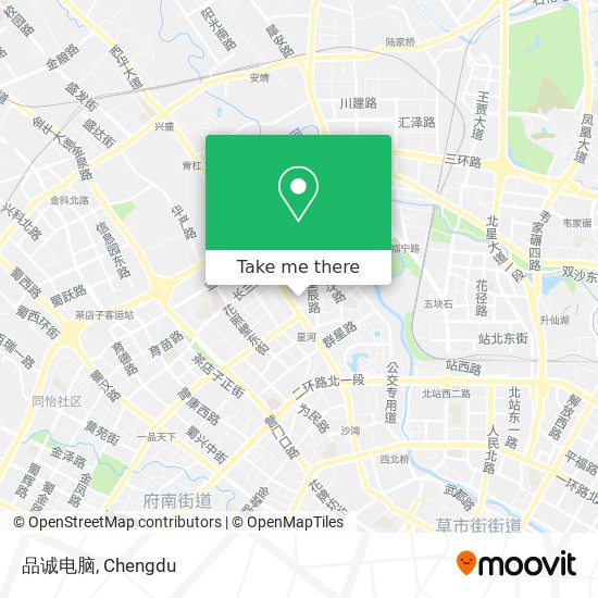 品诚电脑 map