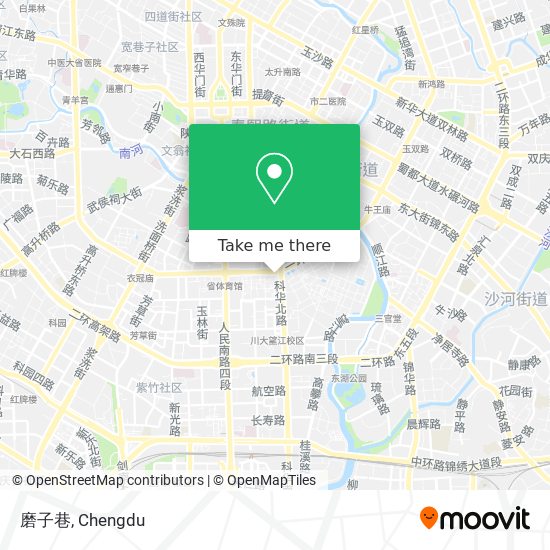 磨子巷 map