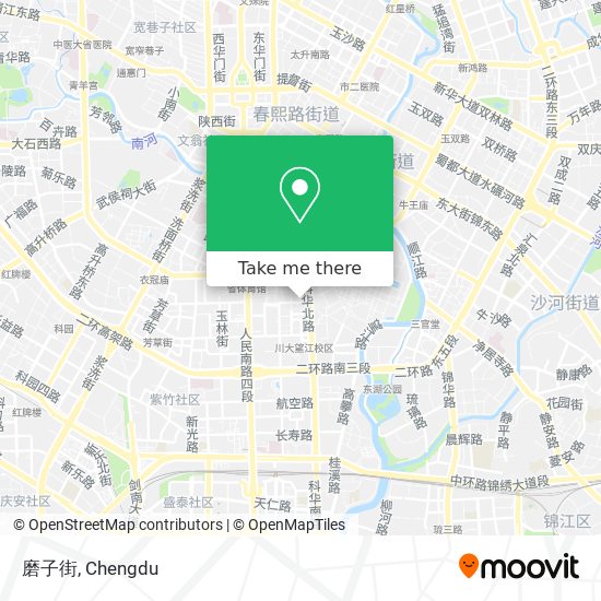 磨子街 map