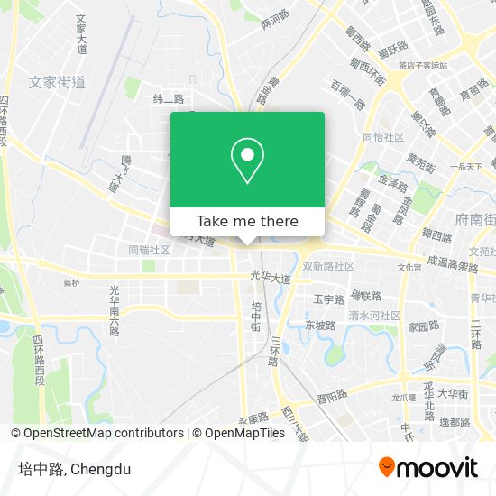 培中路 map