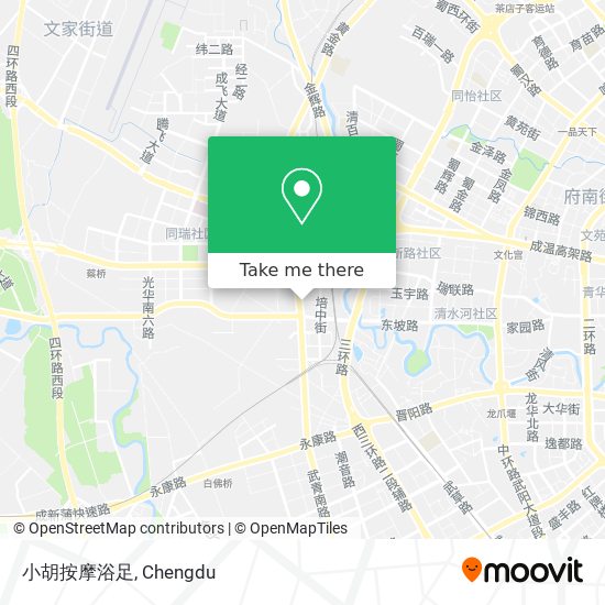 小胡按摩浴足 map