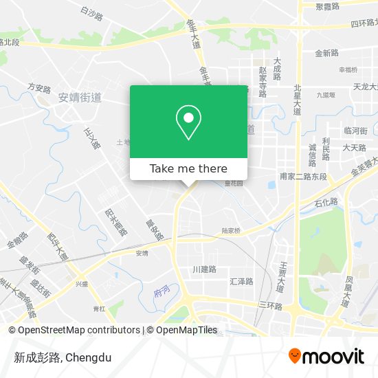 新成彭路 map