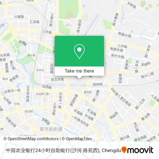 中国农业银行24小时自助银行(沙河·路苑西) map