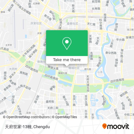 天府世家-13幢 map