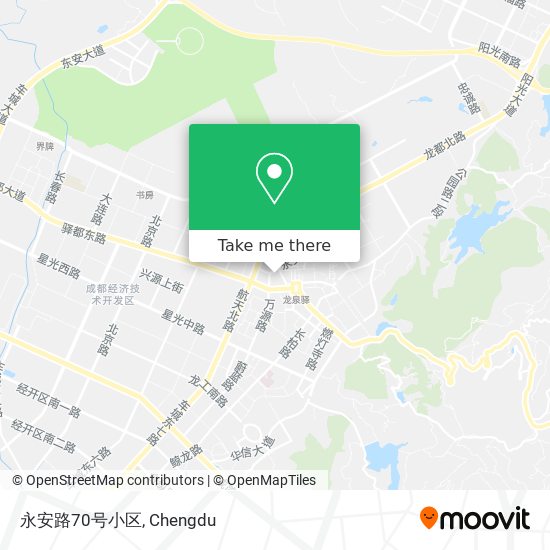 永安路70号小区 map