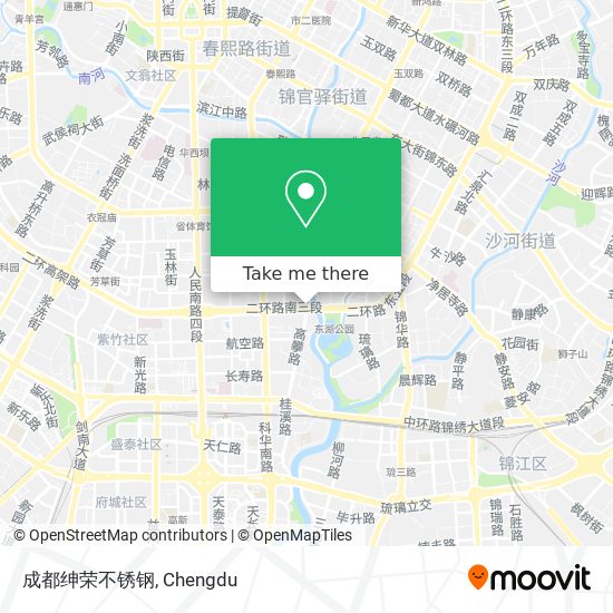 成都绅荣不锈钢 map