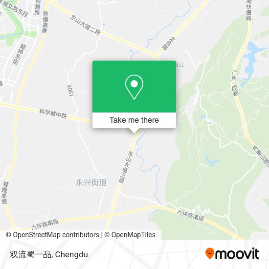 双流蜀一品 map