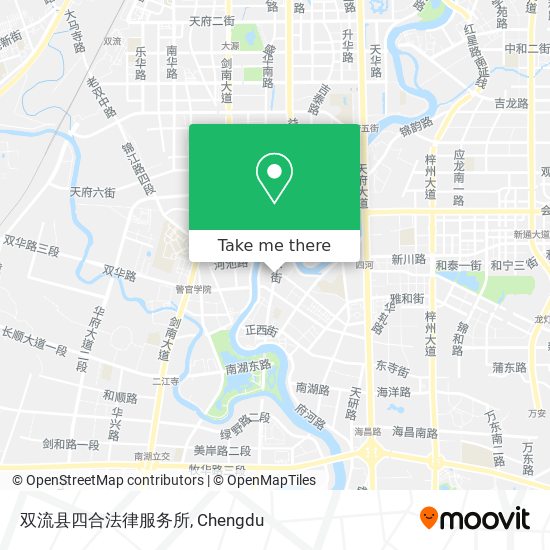 双流县四合法律服务所 map