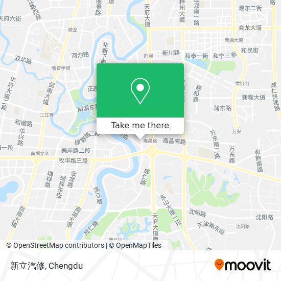 新立汽修 map