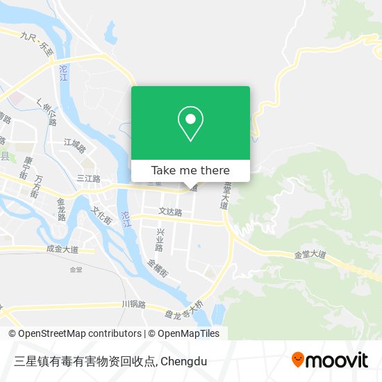 三星镇有毒有害物资回收点 map