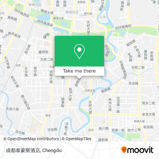 成都泰蒙斯酒店 map