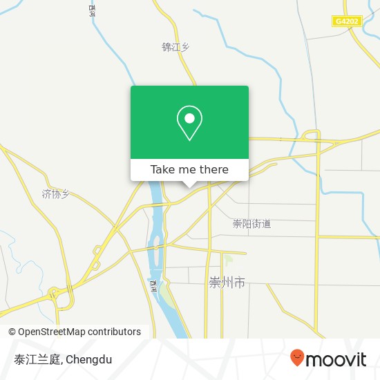 泰江兰庭 map