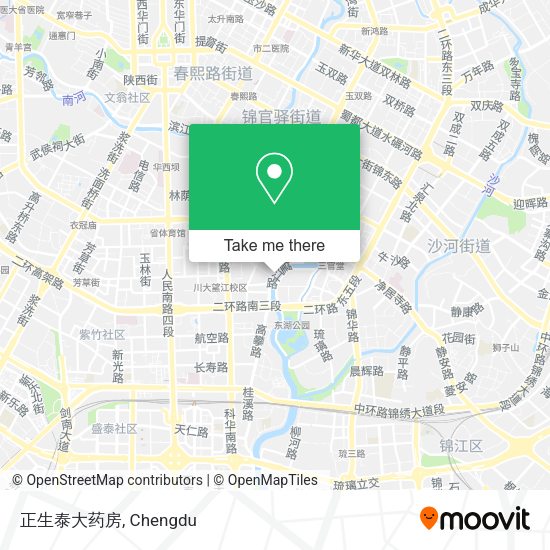 正生泰大药房 map