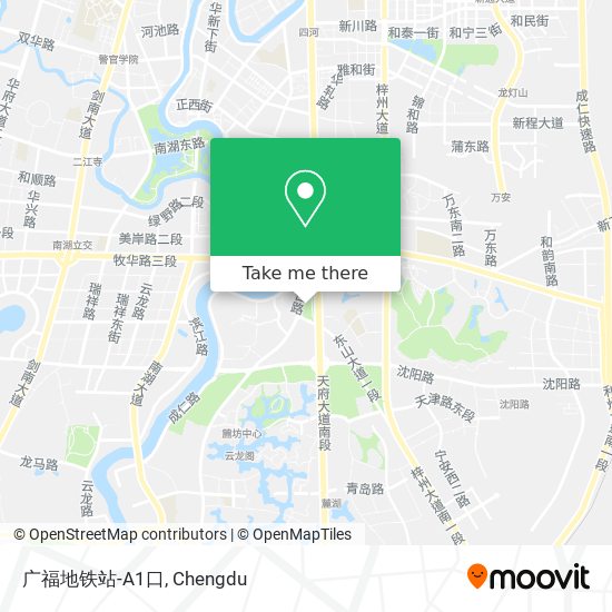 广福地铁站-A1口 map