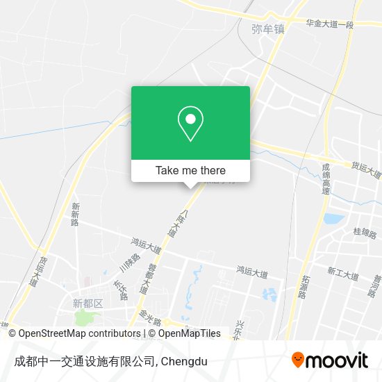 成都中一交通设施有限公司 map