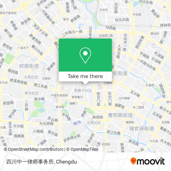 四川中一律师事务所 map