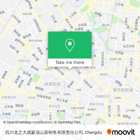 四川龙之大成蒙顶山茶销售有限责任公司 map