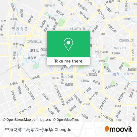 中海龙湾半岛紫园-停车场 map