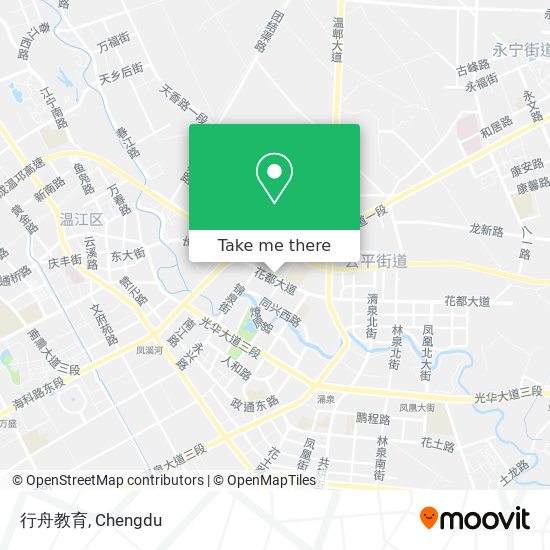 行舟教育 map