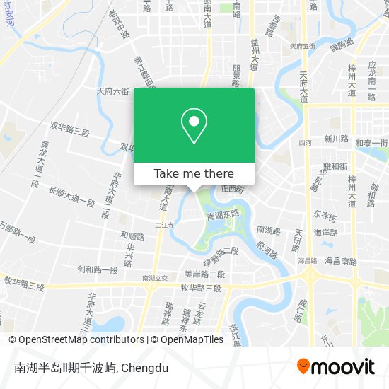 南湖半岛Ⅱ期千波屿 map