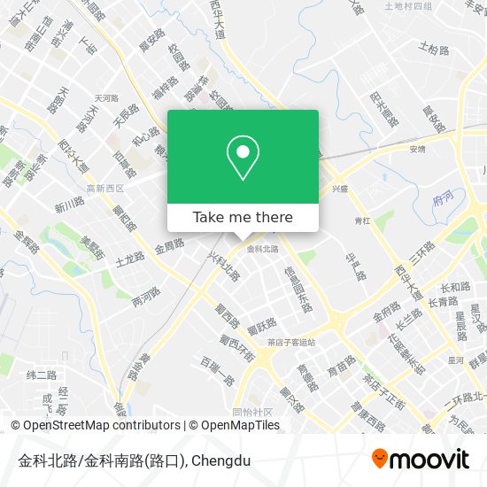 金科北路/金科南路(路口) map