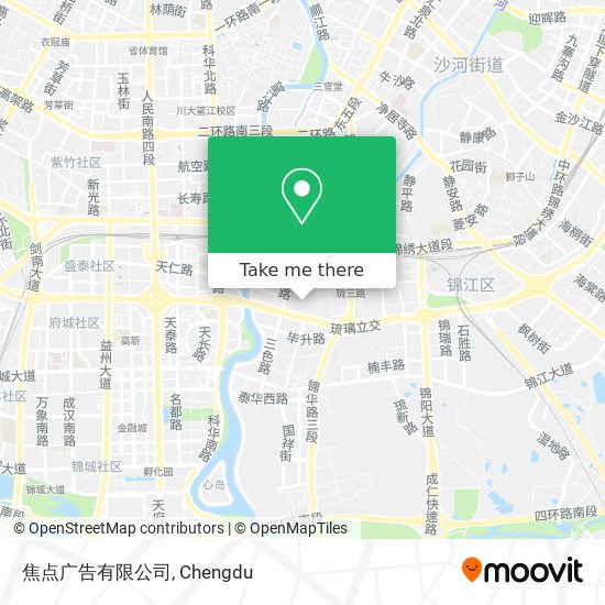 焦点广告有限公司 map