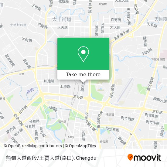 熊猫大道西段/王贾大道(路口) map