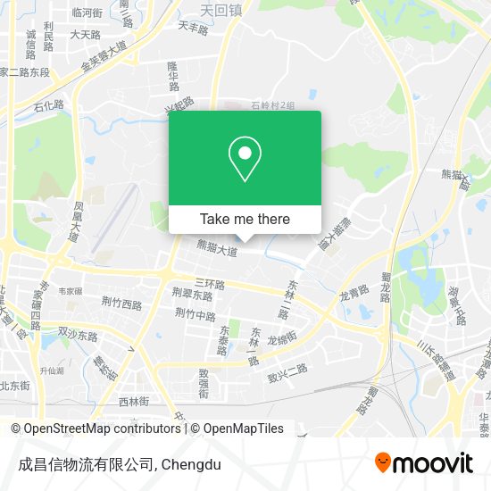 成昌信物流有限公司 map