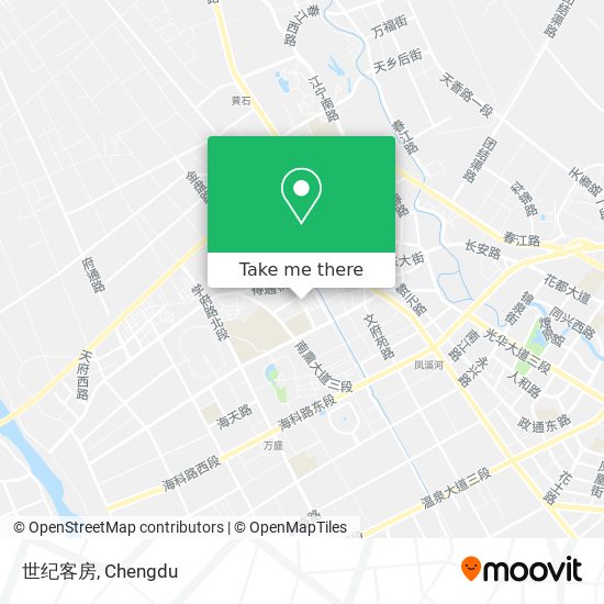 世纪客房 map