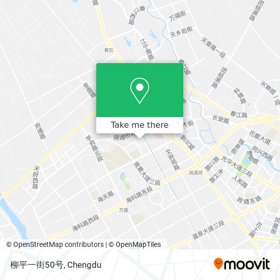柳平一街50号 map
