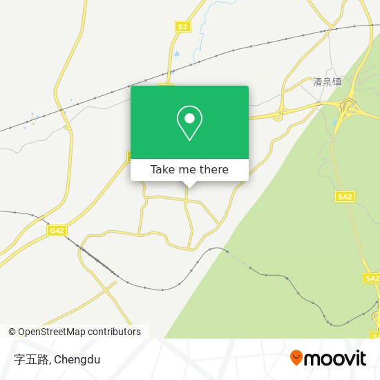 字五路 map