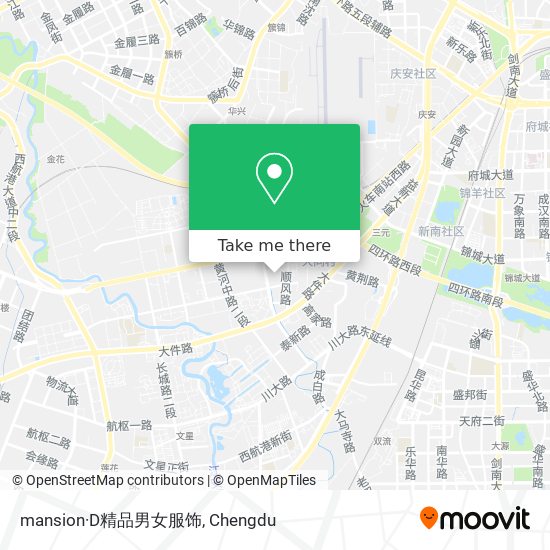 mansion·D精品男女服饰 map