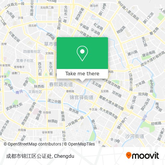 成都市锦江区公证处 map