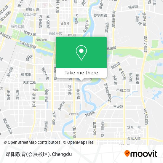 昂阳教育(会展校区) map