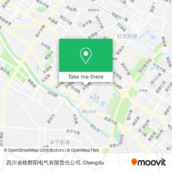 四川省格辉阳电气有限责任公司 map