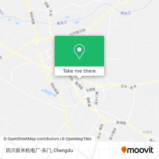 四川新米机电厂-东门 map