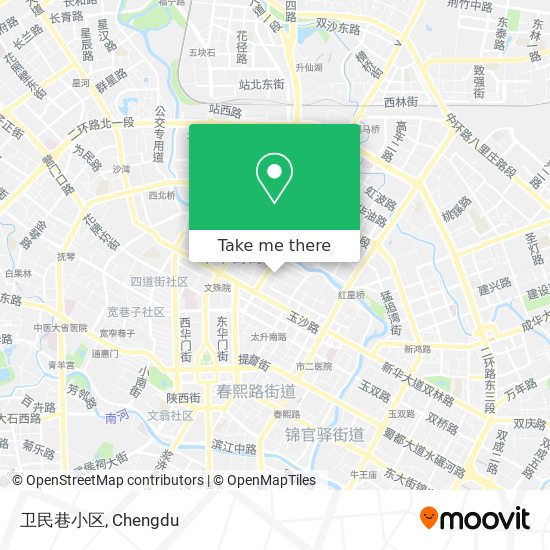 卫民巷小区 map