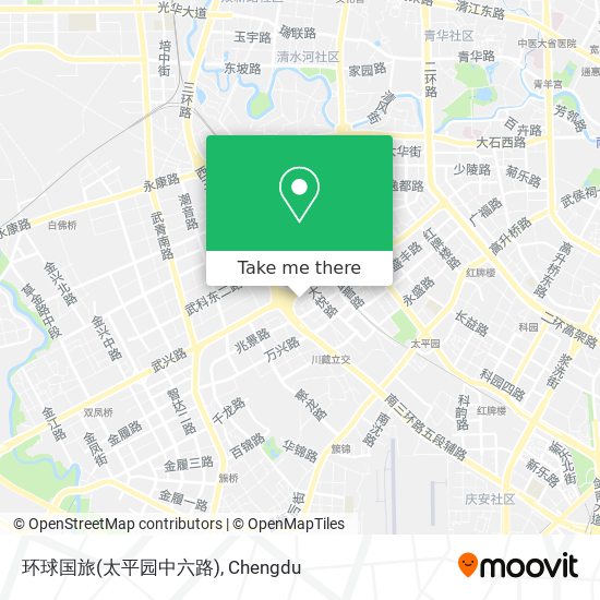 环球国旅(太平园中六路) map