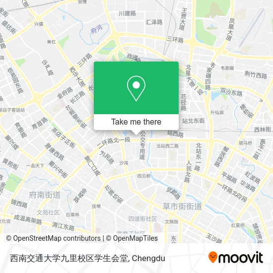 西南交通大学九里校区学生会堂 map