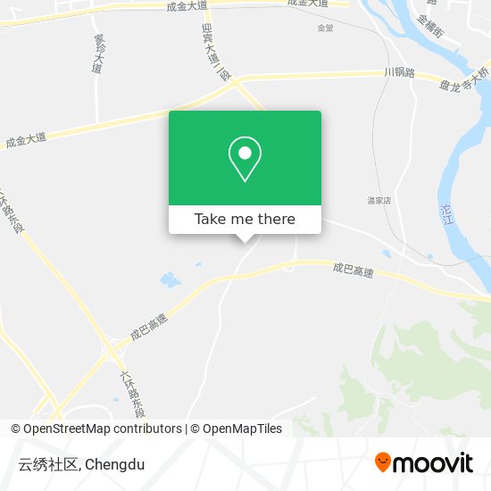 云绣社区 map