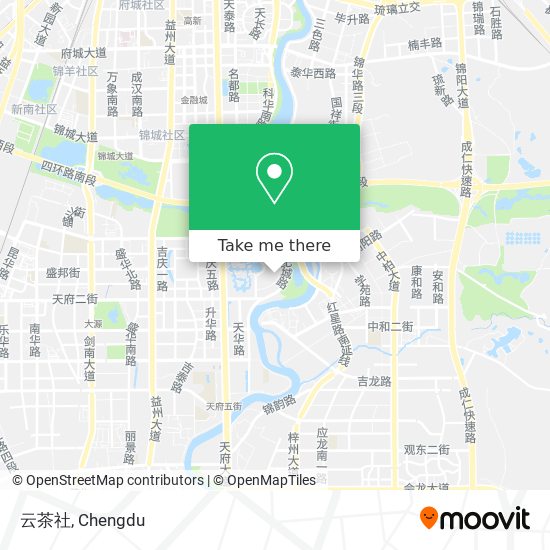 云茶社 map