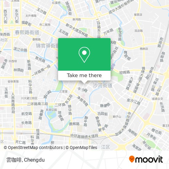 雲咖啡 map