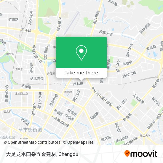 大足龙水曰杂五金建材 map