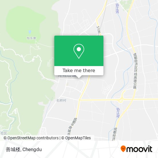 善城楼 map